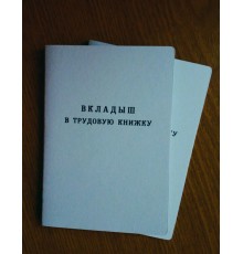 Вкладыш трудовая книжка (нового образца) (348769) арт. 070622